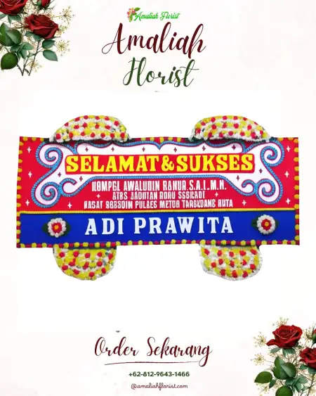 Papan Bunga Ucapan Selamat Kenohan
